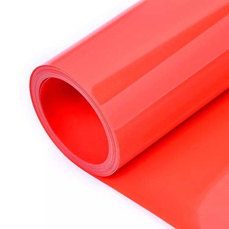 Feuille PETG de couleur rouge - Vente en gros de feuilles plastiques PETG personnalisées-0