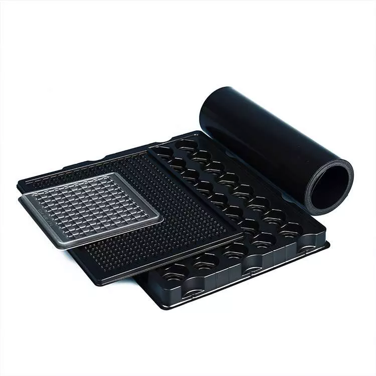  0,5 мм токопроводящий пластик HIPS PS Black Plastic Sheet Roll-3