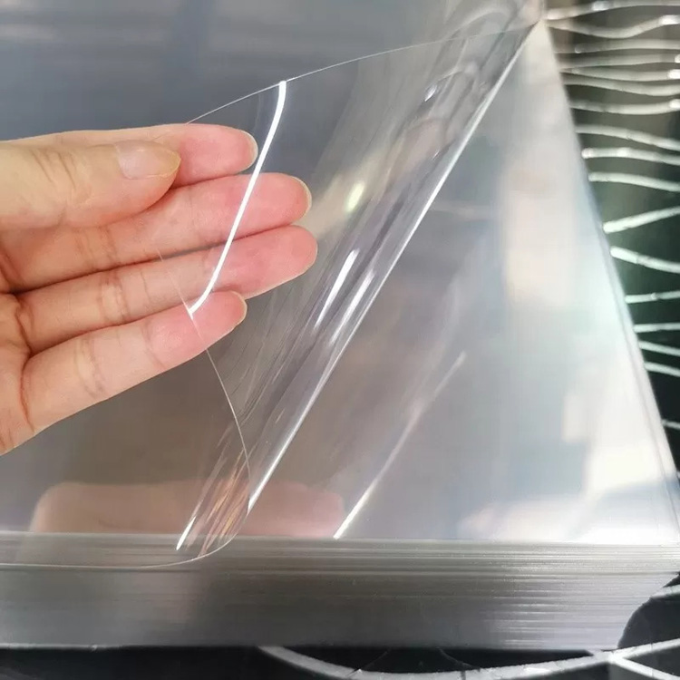 transparent PET roll for thermoforming trays