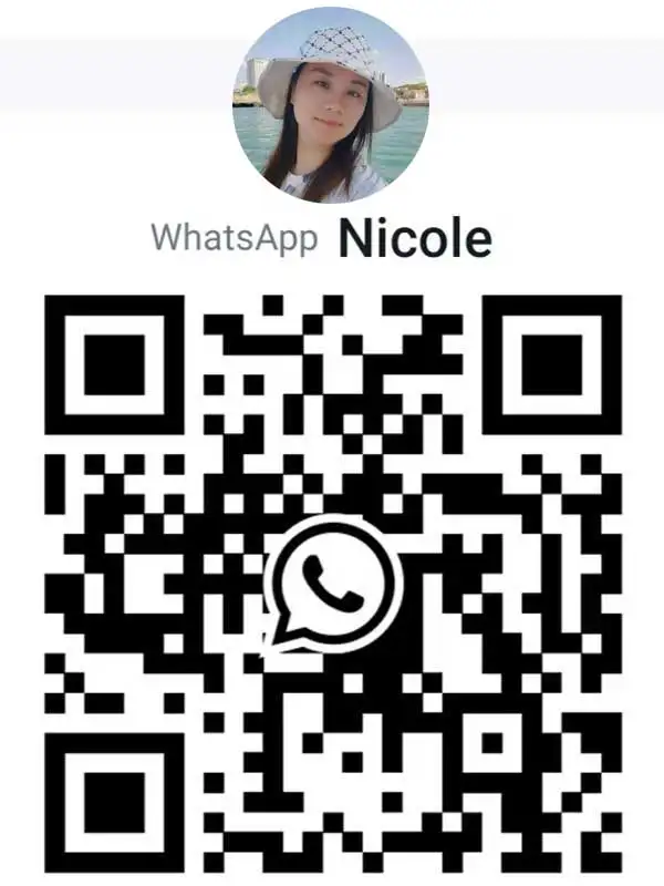 Código QR del whatsapp de Nicole