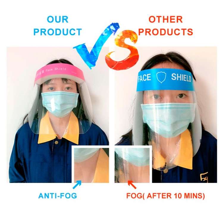 double side anti-fog PET sheet roll