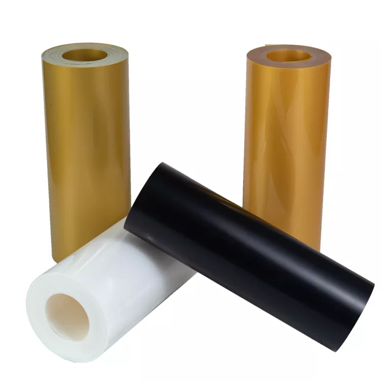  Rouleau de feuille plastique APET+PE noir pour thermoformage-1