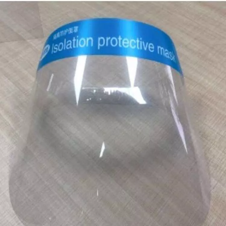  Anti splash isolation  clear protective face mask shield supplier-2