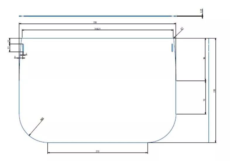  Double side PET antifog Protective Visor With Splash Shield-3