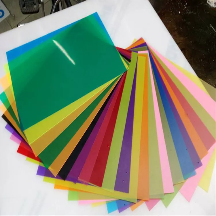 Manufacture & Export Buy A4 1mm Coloured Plastic PETG Sheet in