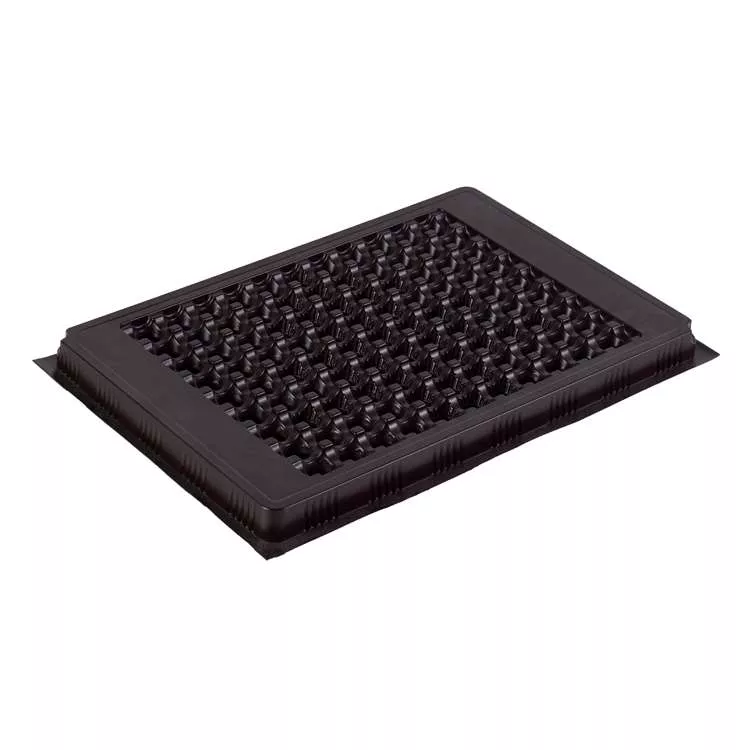  Plaque de plastique HIPS noir mat pour rouleau conducteur électronique-1