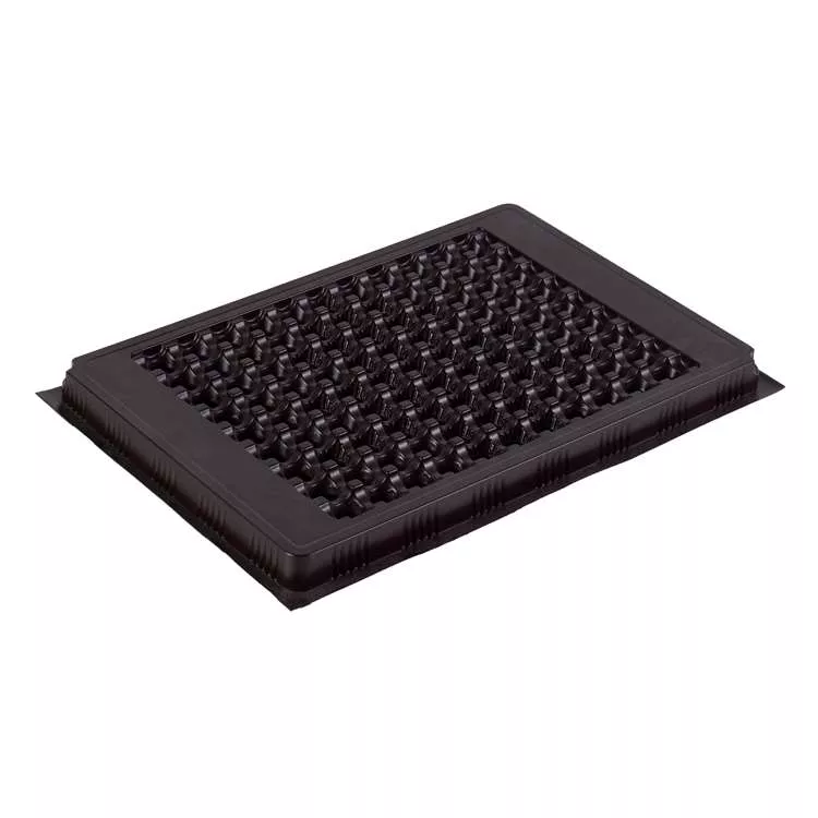  PLANCHA DE PLÁSTICO HIPS NEGRO MATE para rollo conductor electrónico-1