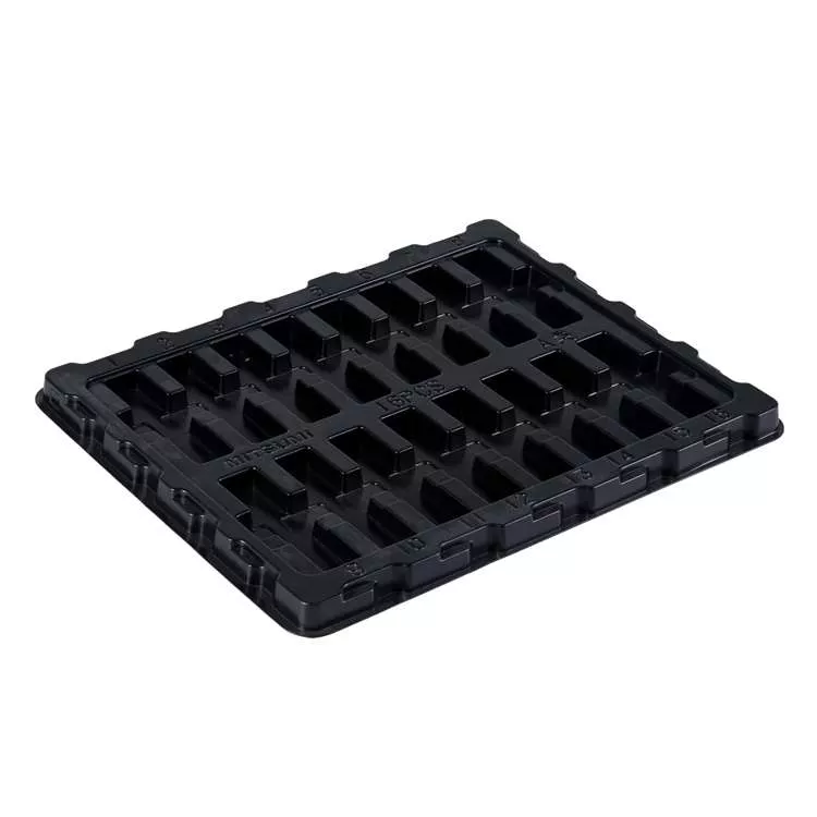  Plástico negro PP ESD Disipativo Rollo-2