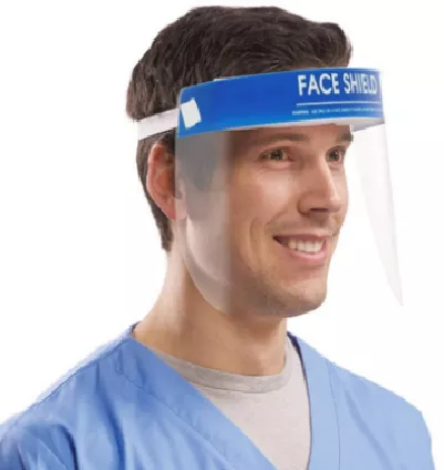  Rouleau de feuilles PET antibuée double face avec film de protection pour écran facial-2