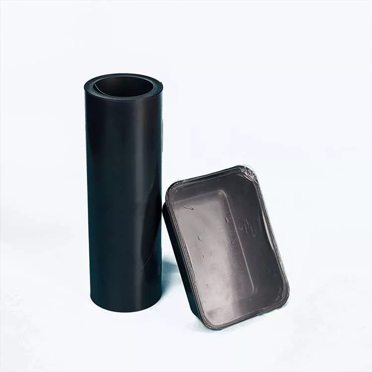  Rigid PP plastic film rolls good grade PET PP HIPS plastic sheet rolls for thermoforming-3