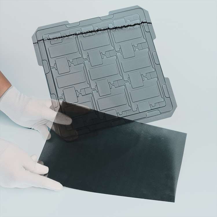  0.5mm rigid conductive PET plastic sheet-1