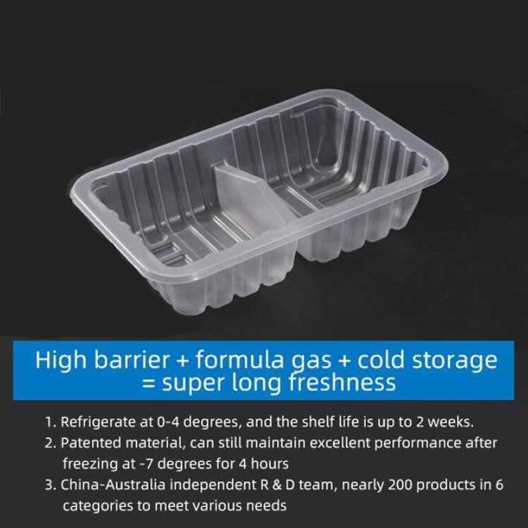  2020 экологически чистый одноразовый PP пластиковый контейнер для еды обед мода коробка-0