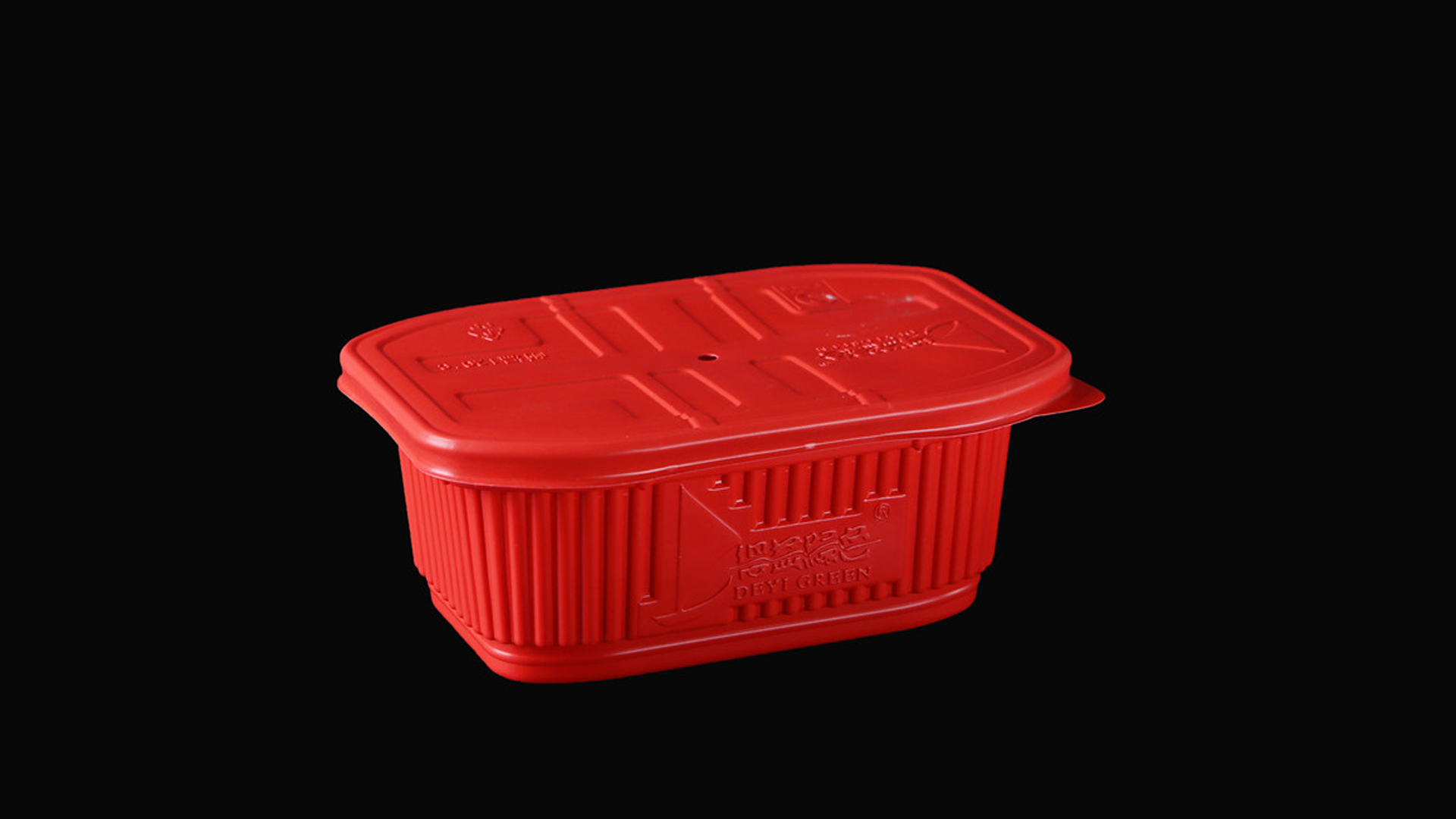 2020 eco-friendly disposable PP food container lunch fashion box en plastique