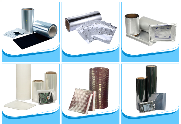 Antistatic PET/PP/PS film roll with Permanent Properties Suitable for High-end Electronic Products