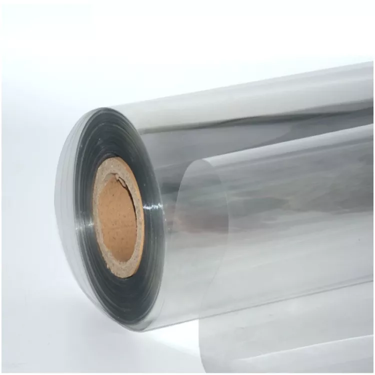  Rollo de plástico APET transparente con silicona-0