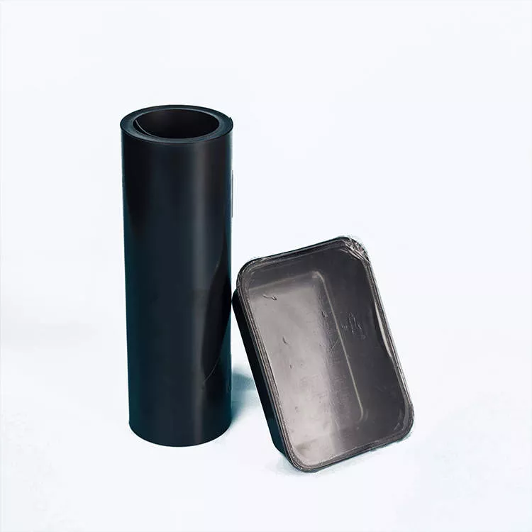  High Quality Black Matte Coated Conductive HIPS Sheet Bulk-0