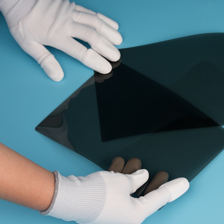  Оптовая термоформовка черный проводящий пластиковый лист пленки рулон-2