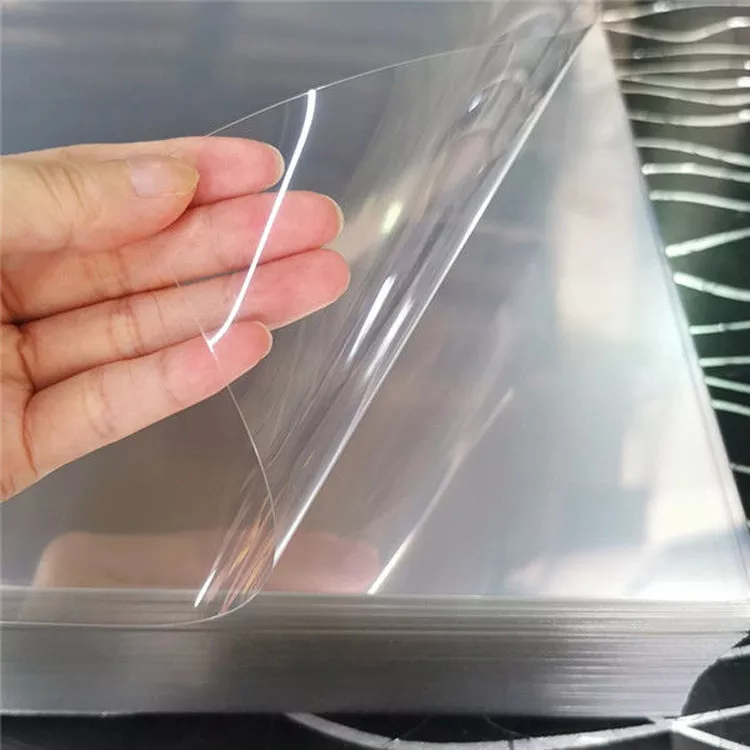  0.4mm Transparent Feuille PET Thermoformée en Rouleaux Fournisseur-1