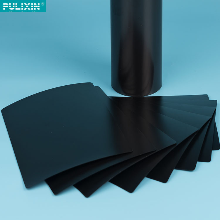  Black Volume Conductive   HIPS roll for thermoformed sheet packaging of Electronics-3