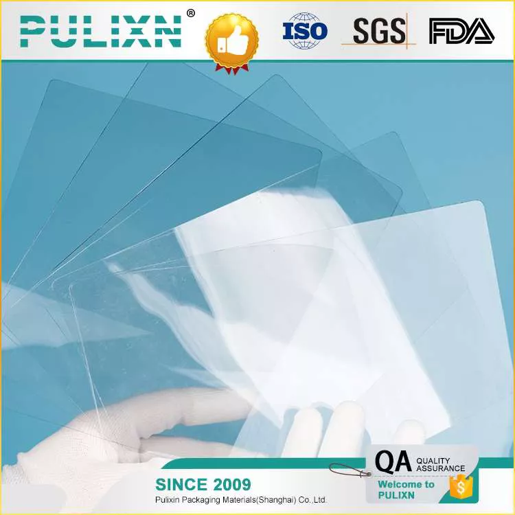  Высокое качество Прозрачный ПЭТ пластиковый лист пленка рулон-3