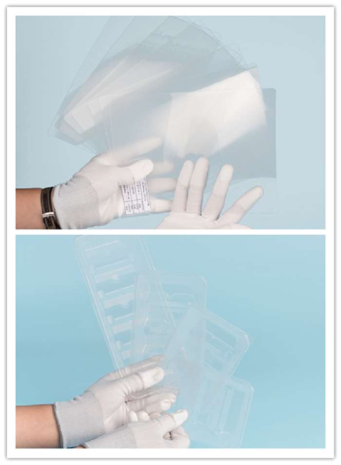 clear APET sheet roll