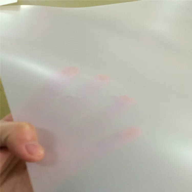 Folha de PET flexível por atacado - Folha de PET Semi Transparente-1