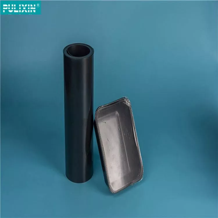  Folha de plástico HIPS preto condutor 0.25-2mm-0
