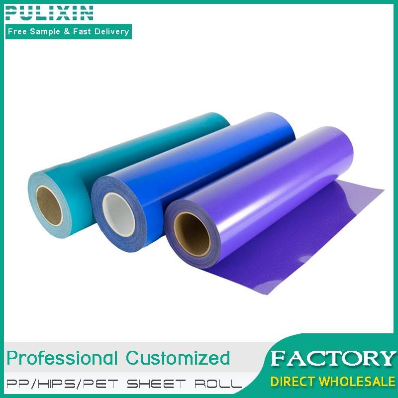 Blue HIPS Plastic Sheet Roll-9710