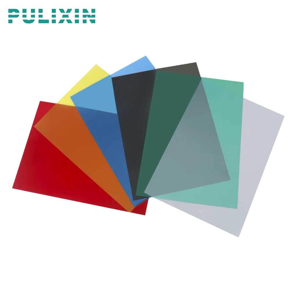  Feuille en plastique PET de couleur-8021