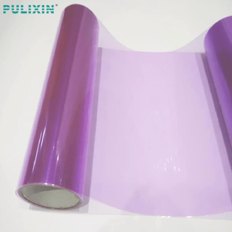 Purple PET Plastic Sheet Roll