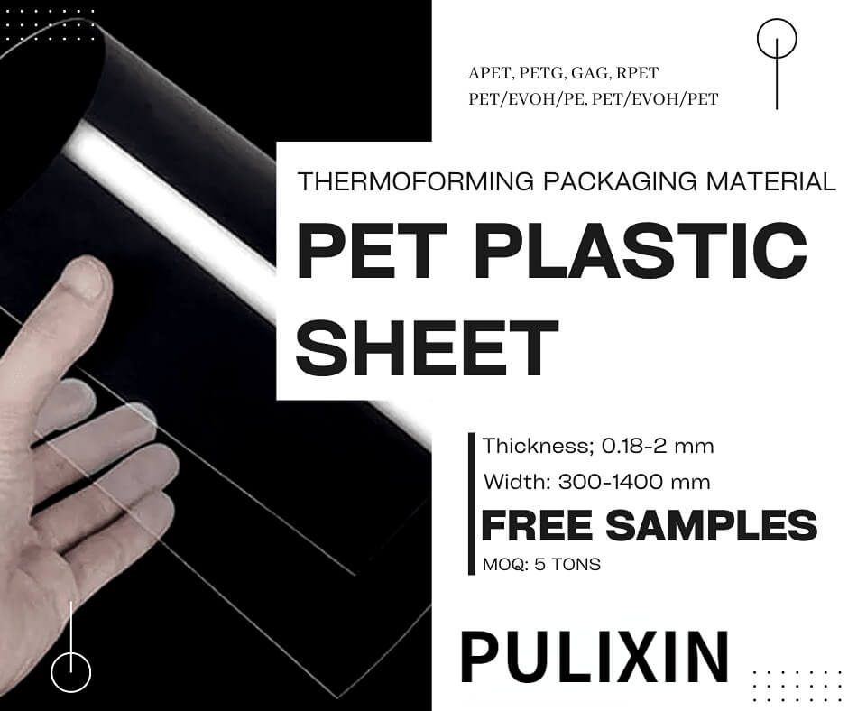 Thermoforming Blister Plastic PET Sheet