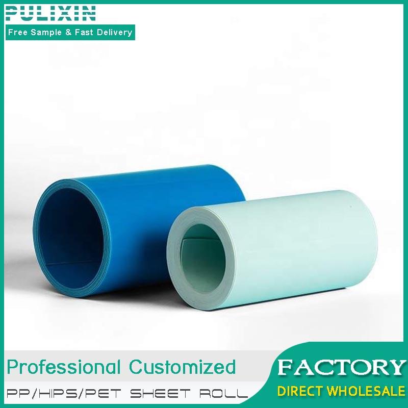  Blue HIPS Plastic Sheet Roll-9744