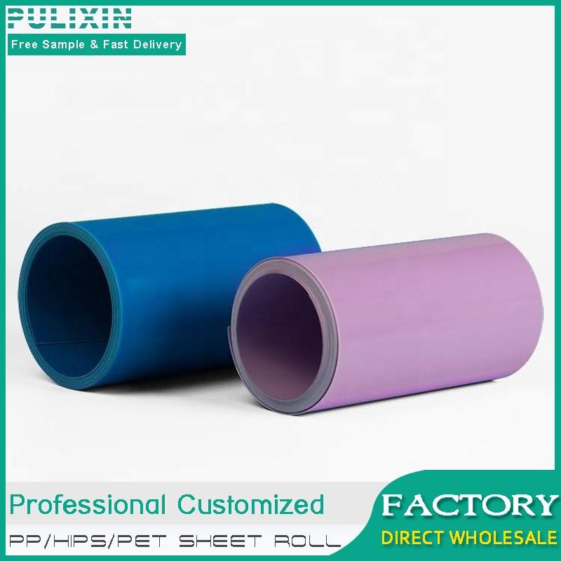  Blue HIPS Plastic Sheet Roll-9748