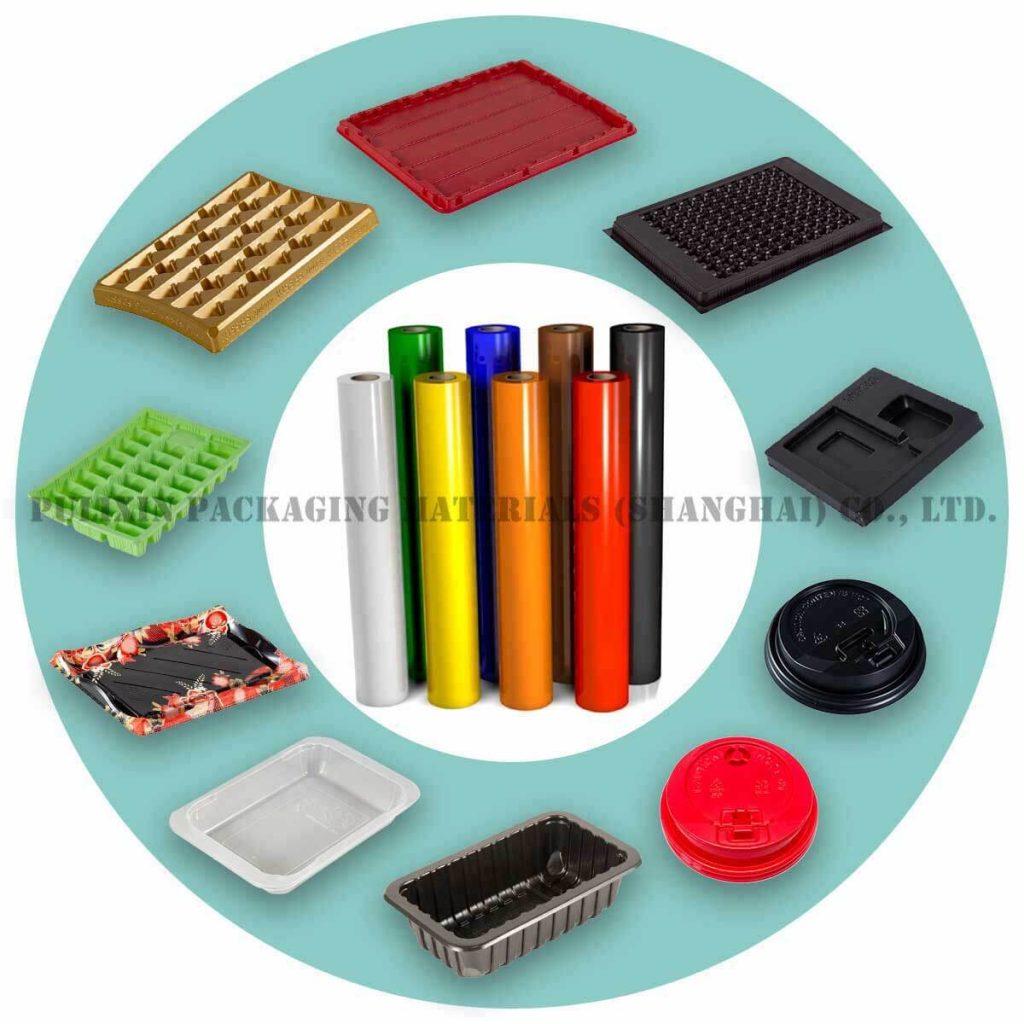 Compound PE-HIPS Plastic Sheet Rolls