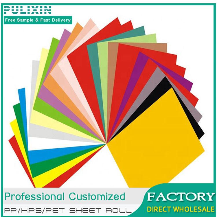 Color HIPS plastic sheet