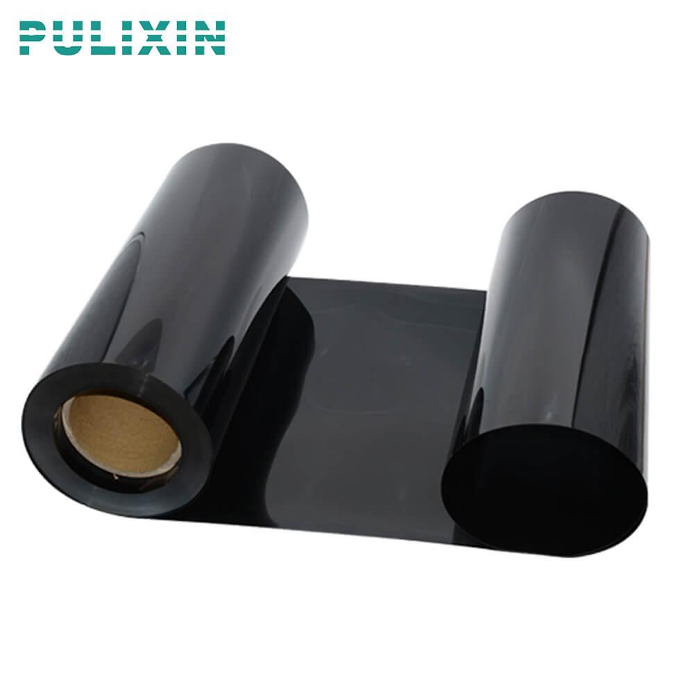 Rouleau de feuilles de plastique PS noir pour l'impression tactile