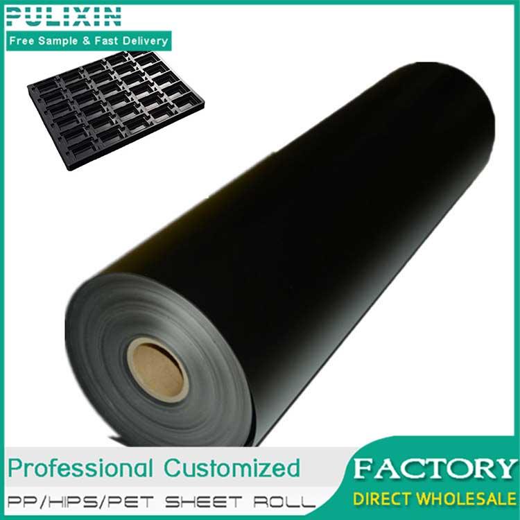 HIPS plastic rolls for electronic tray