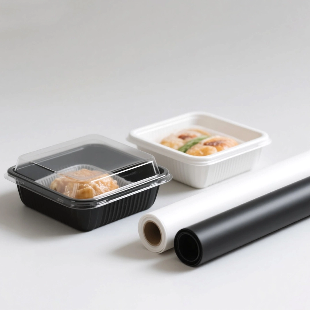 HIPS plastic sheet for thermoformed packaging of food-67422