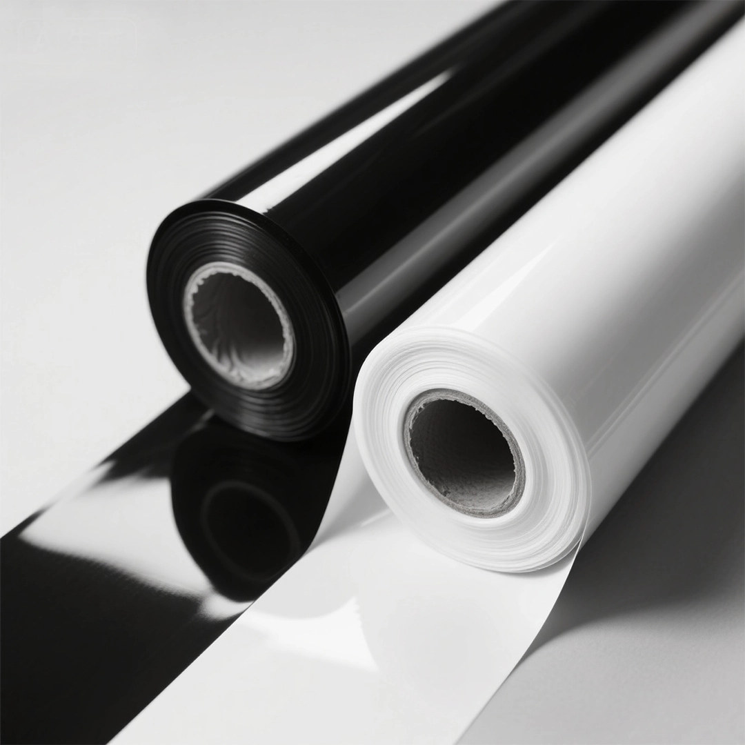 Double-sided bright PS sheet roll