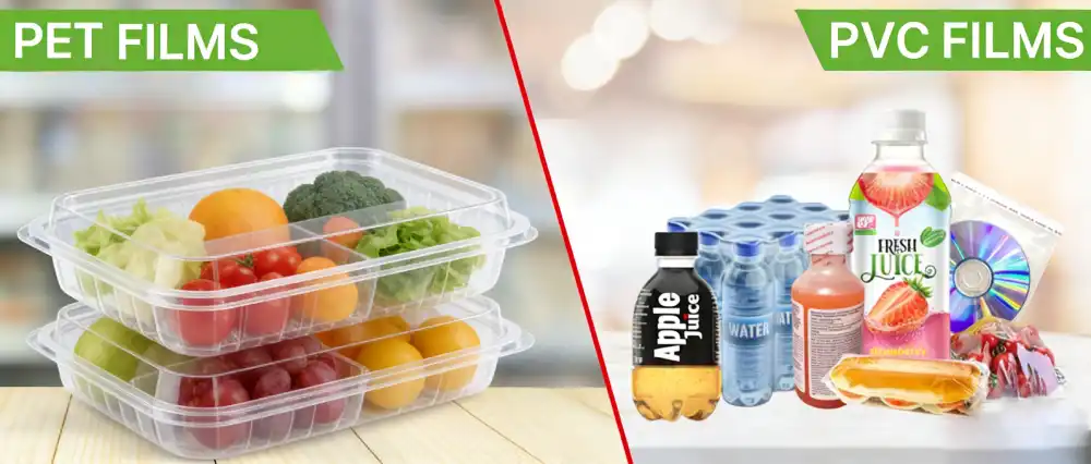 PET vs PVC for Food Packaging Tray